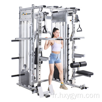 Machine de smith Squat Squat commerciale complète complète